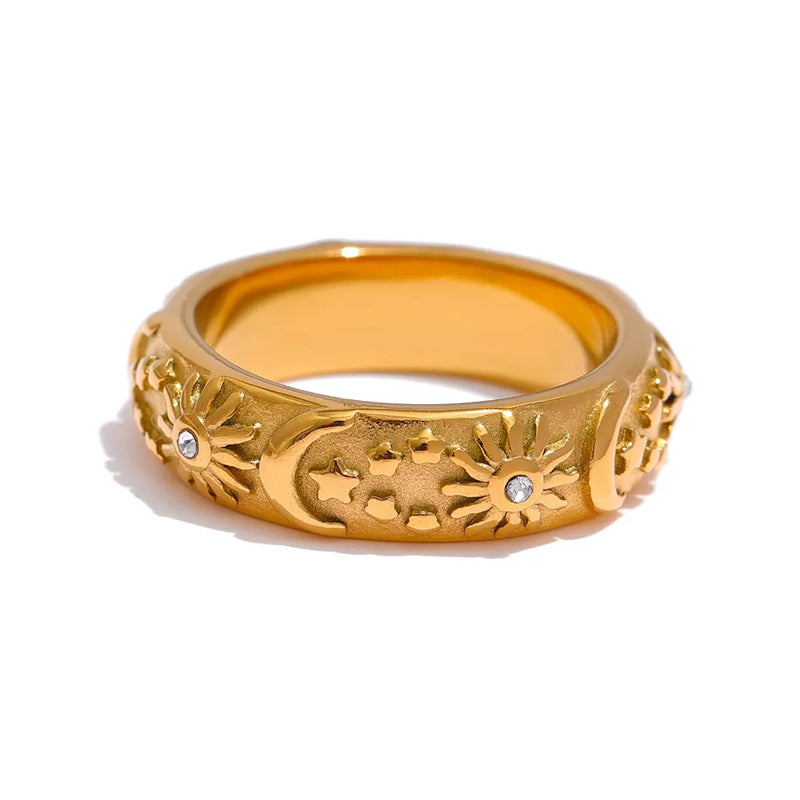 Celestial Stainless Steel Ring