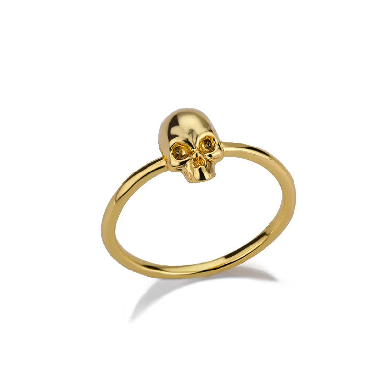 Dainty Skull Ring