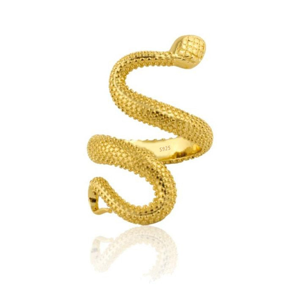 Sterling Silver Snake Ring