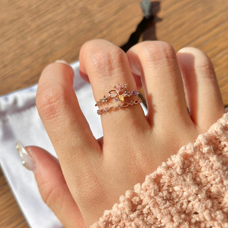 [] Enchanted Blossom Ring