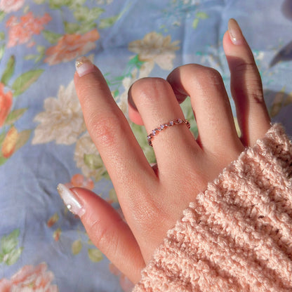 Pink Wave Ring