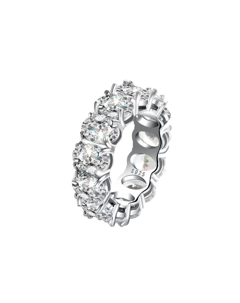 Sterling Silver Eternity Band Ring