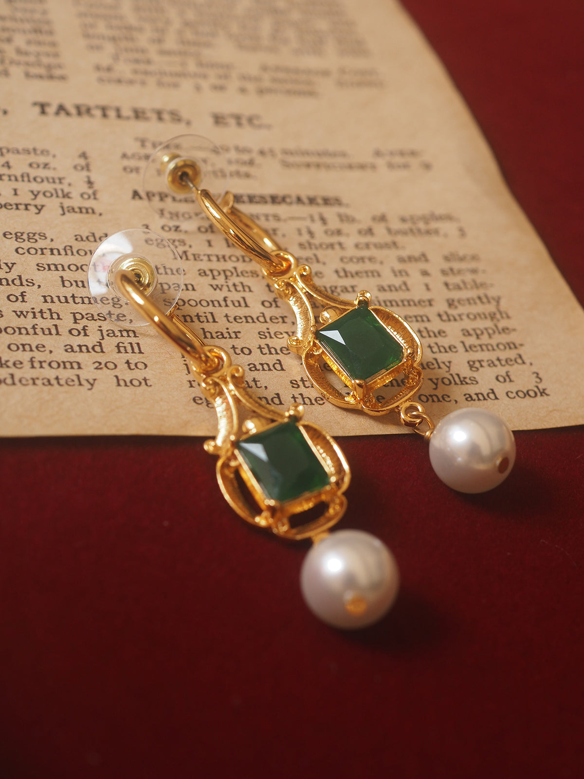 Miri Gemstone Drop Earrings