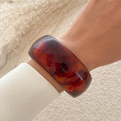 Adira Swirl Resin Bracelet