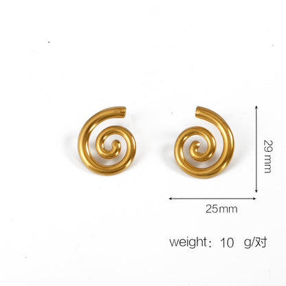 Katlyn Elevated Gold Geometric Earrings