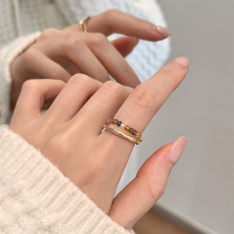 Whimsical Adjustable Ring Set