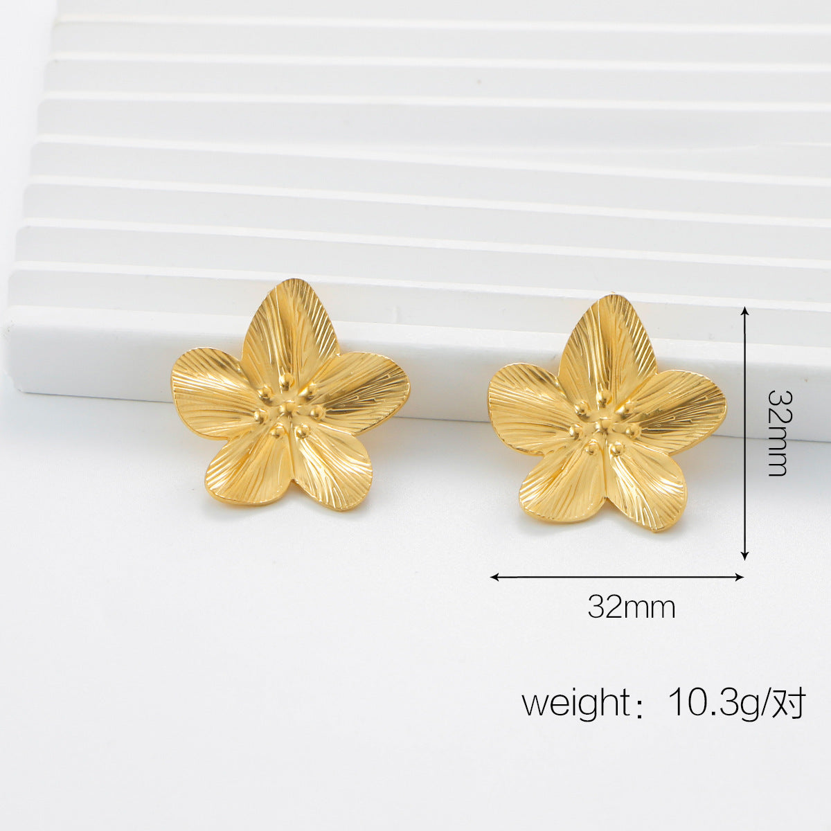 Katlyn Elevated Gold Geometric Earrings