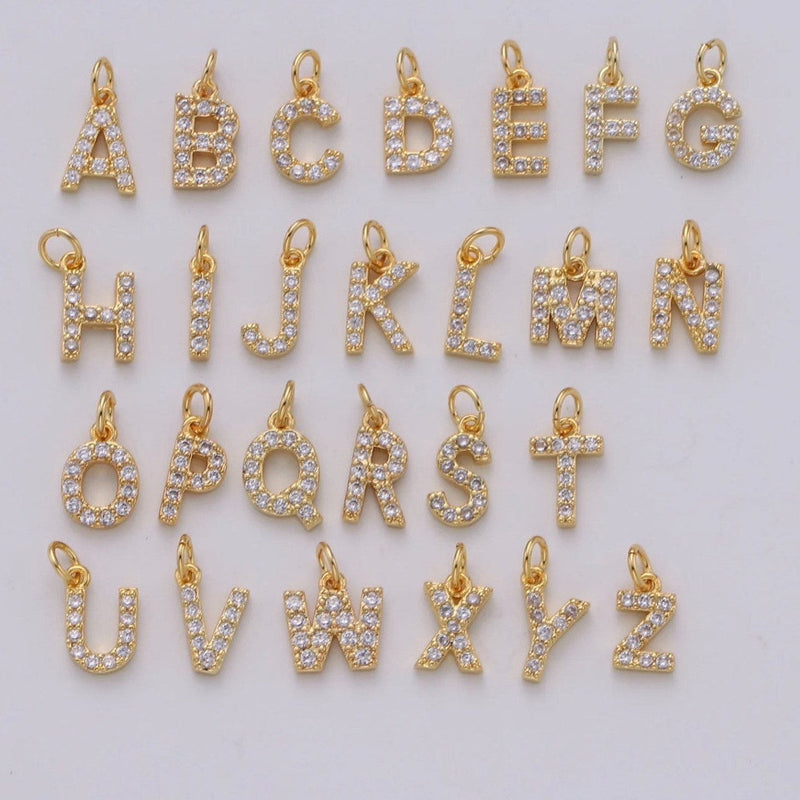 Initial Knot Chain Necklace