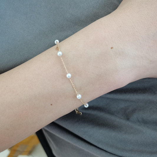 Azlynn Dainty Pearl Bracelet