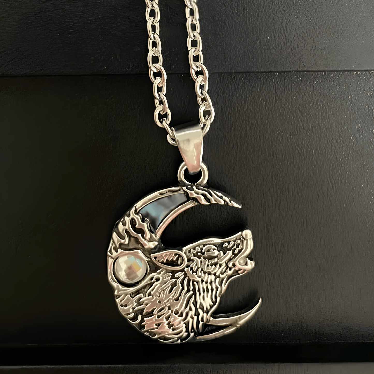 Lunar Wolf’s Call Necklace