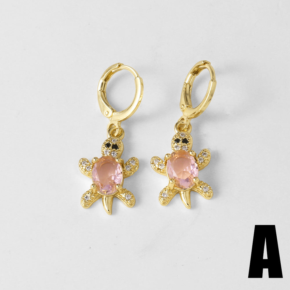 Joselyn Ocean Charm Drop Earrings