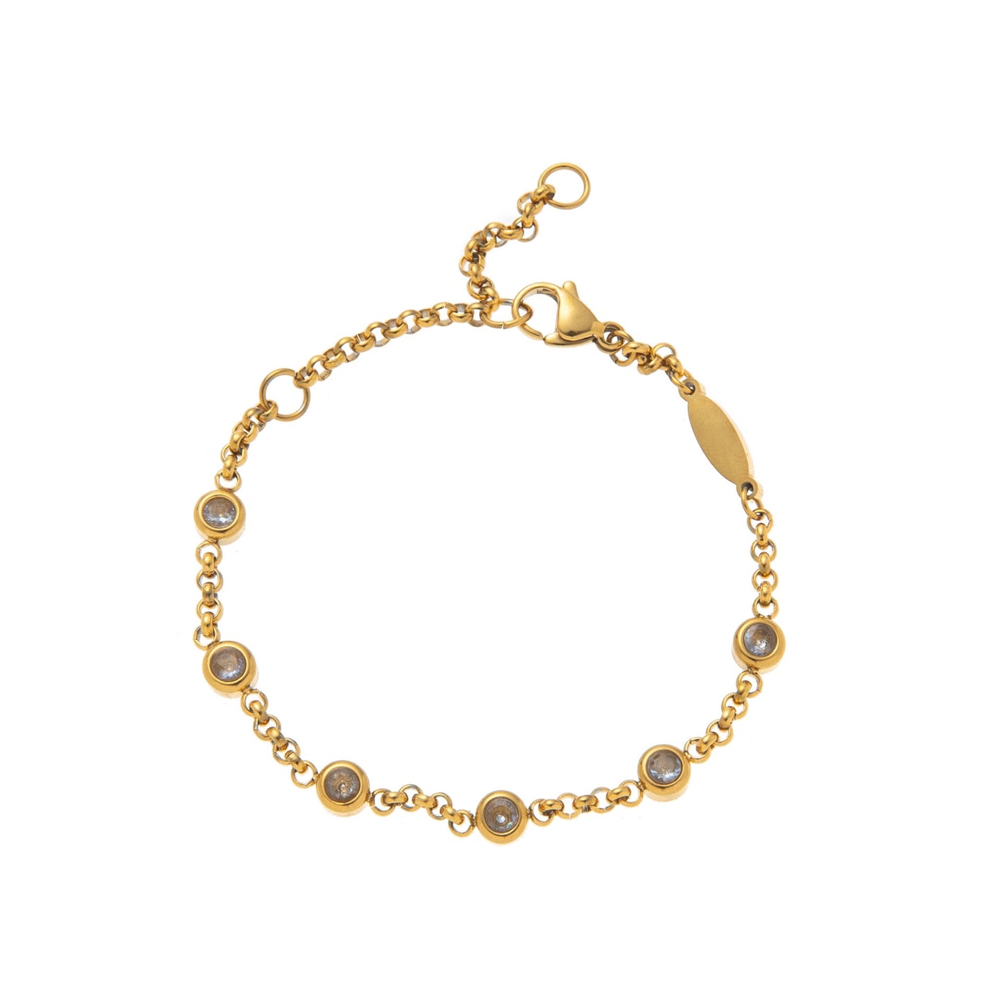 Hasset Minimal Birthstone Bracelet