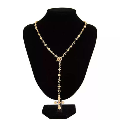 Jolene Multi Layer Cross Necklace