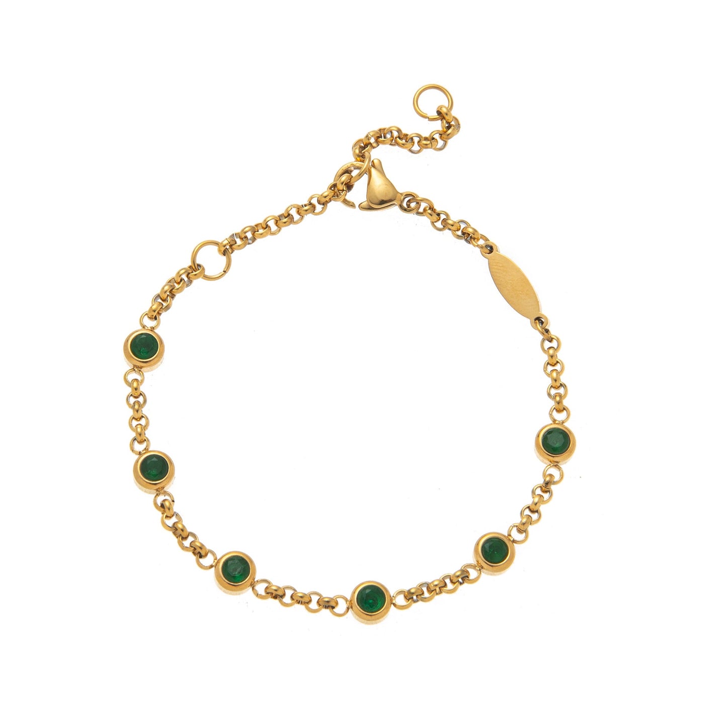 Hasset Minimal Birthstone Bracelet