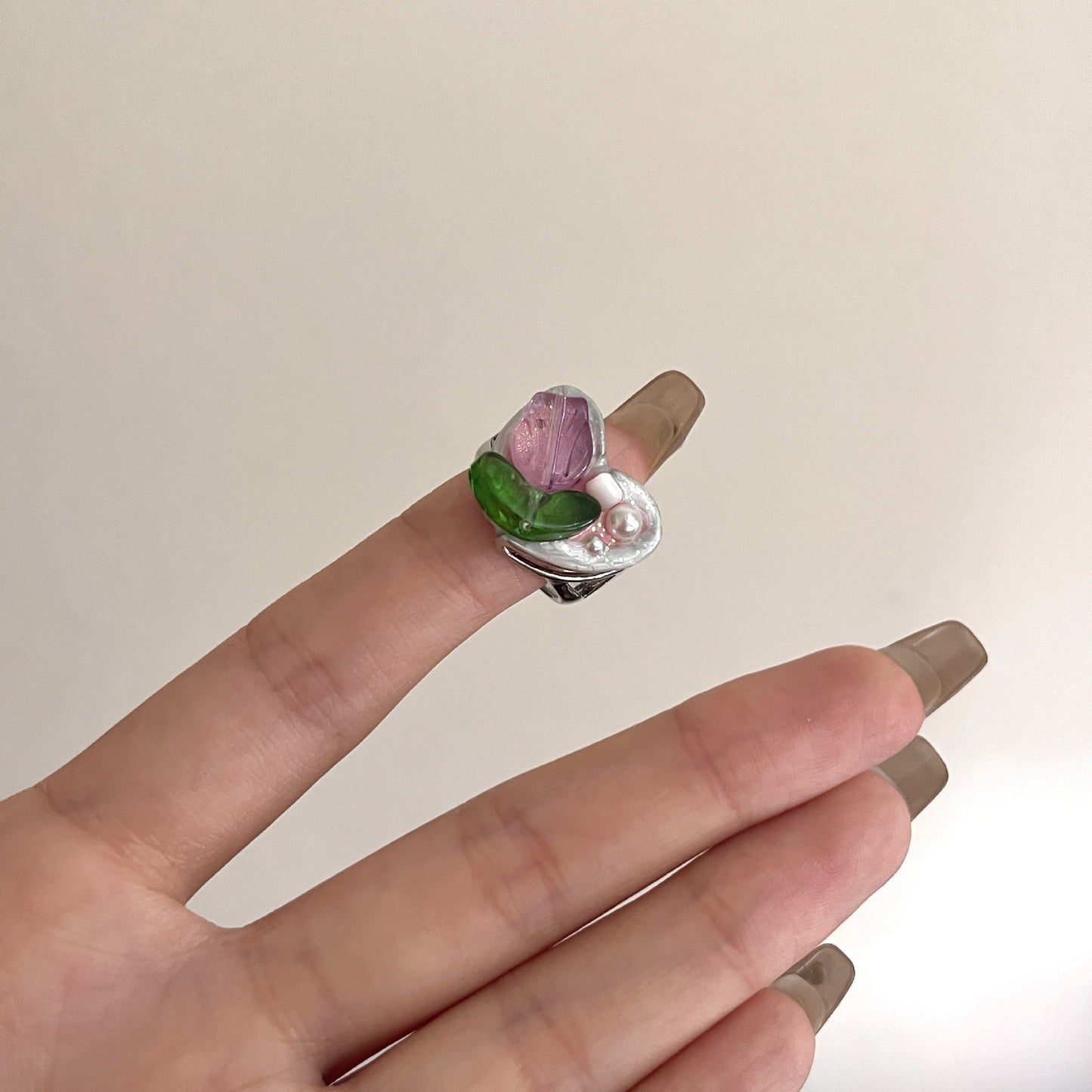 Indiana Enamel Butterfly Ring