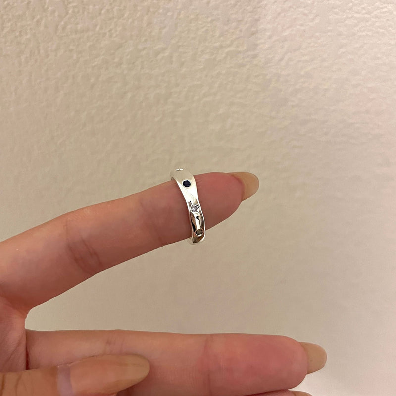 Taina Dainty Zircon Open Ring