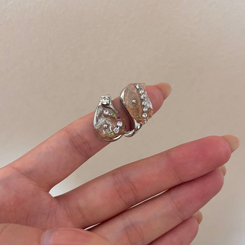 Caylie Maillard Stone Flower Ring