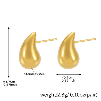 Kendalynn Hollow Teardrop Earrings