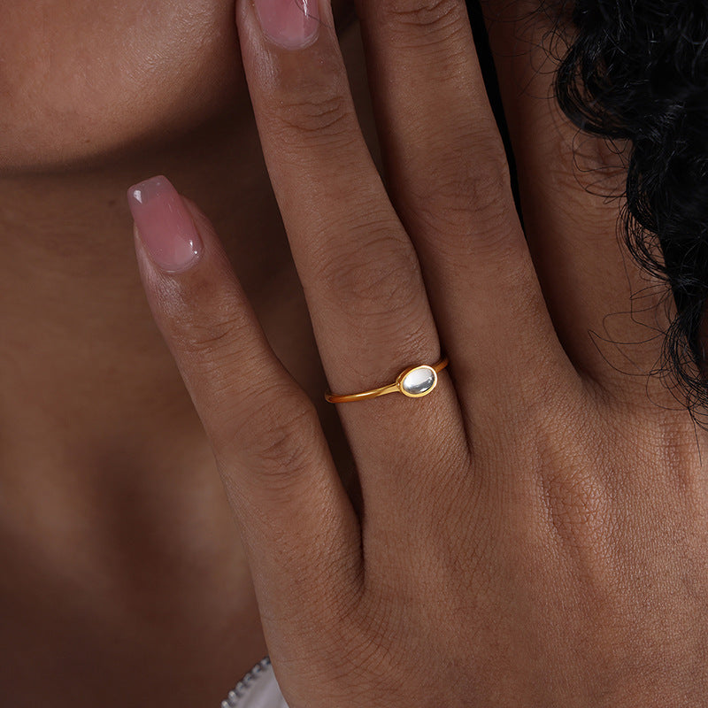 Karena Adjustable Gemstone Ring