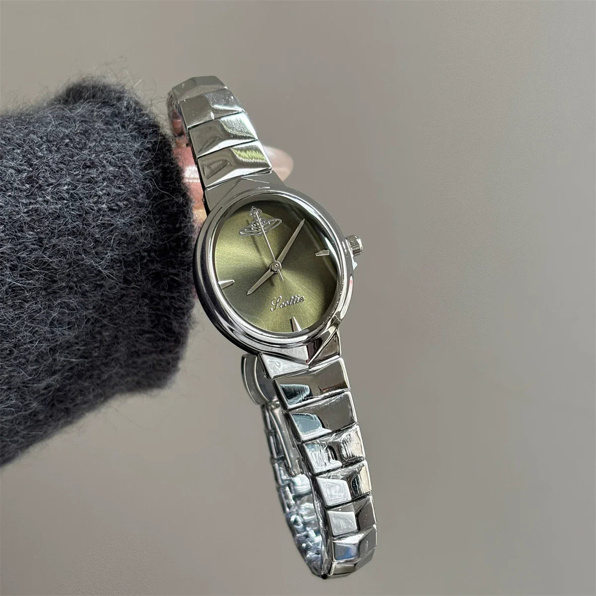 Minimalist Snake Chain Bracelet Watch