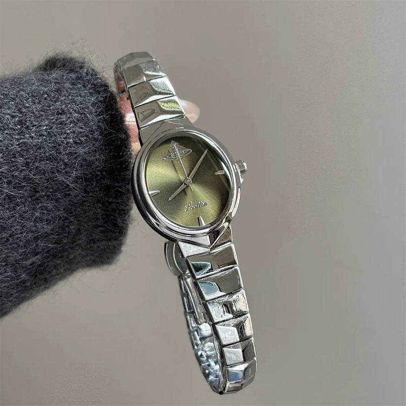 Minimalist Snake Chain Bracelet Watch