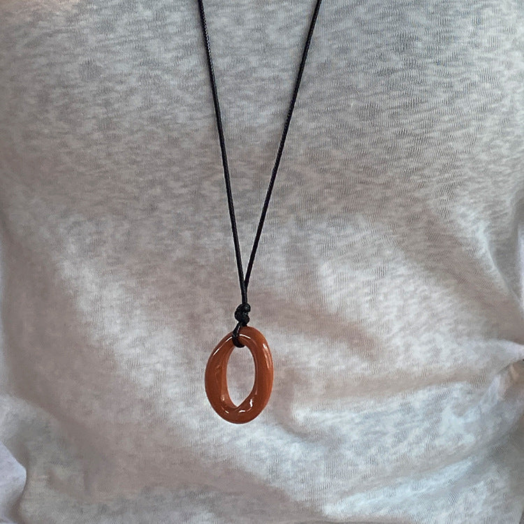 Charley Geometric Pendant Necklace