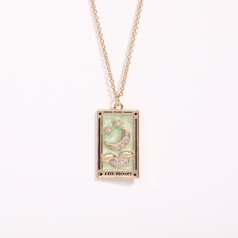 Erynn Gold-plated Tarot Necklace