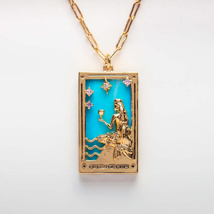 Erynn Gold-plated Tarot Necklace