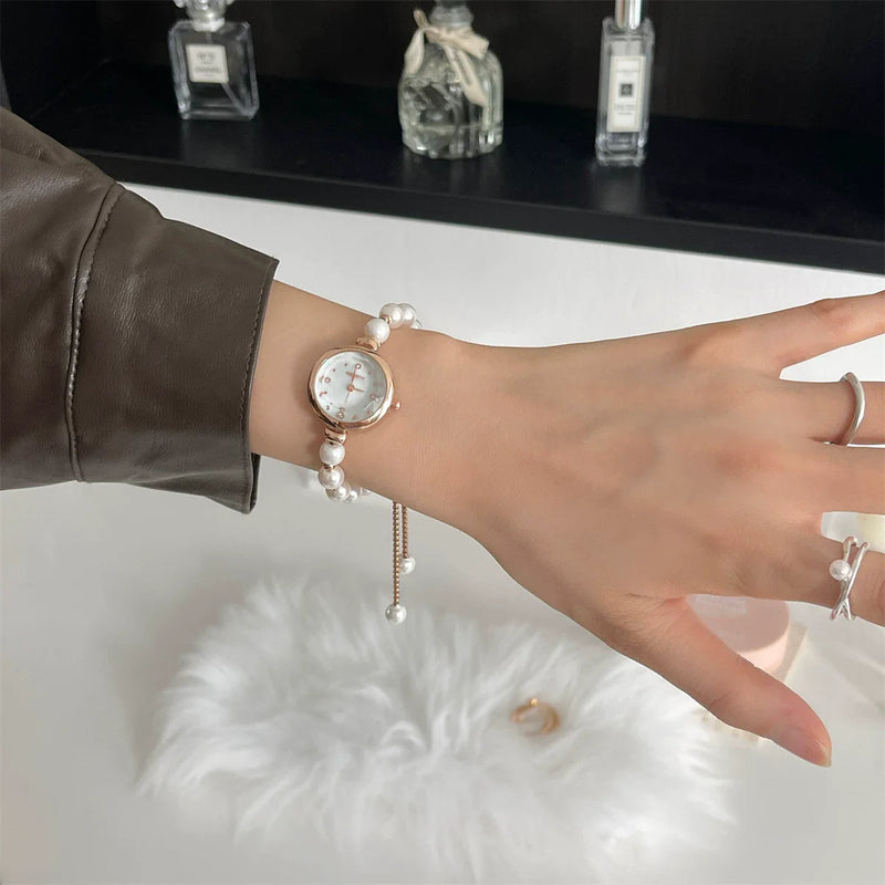 Pearl Bracelet Watch