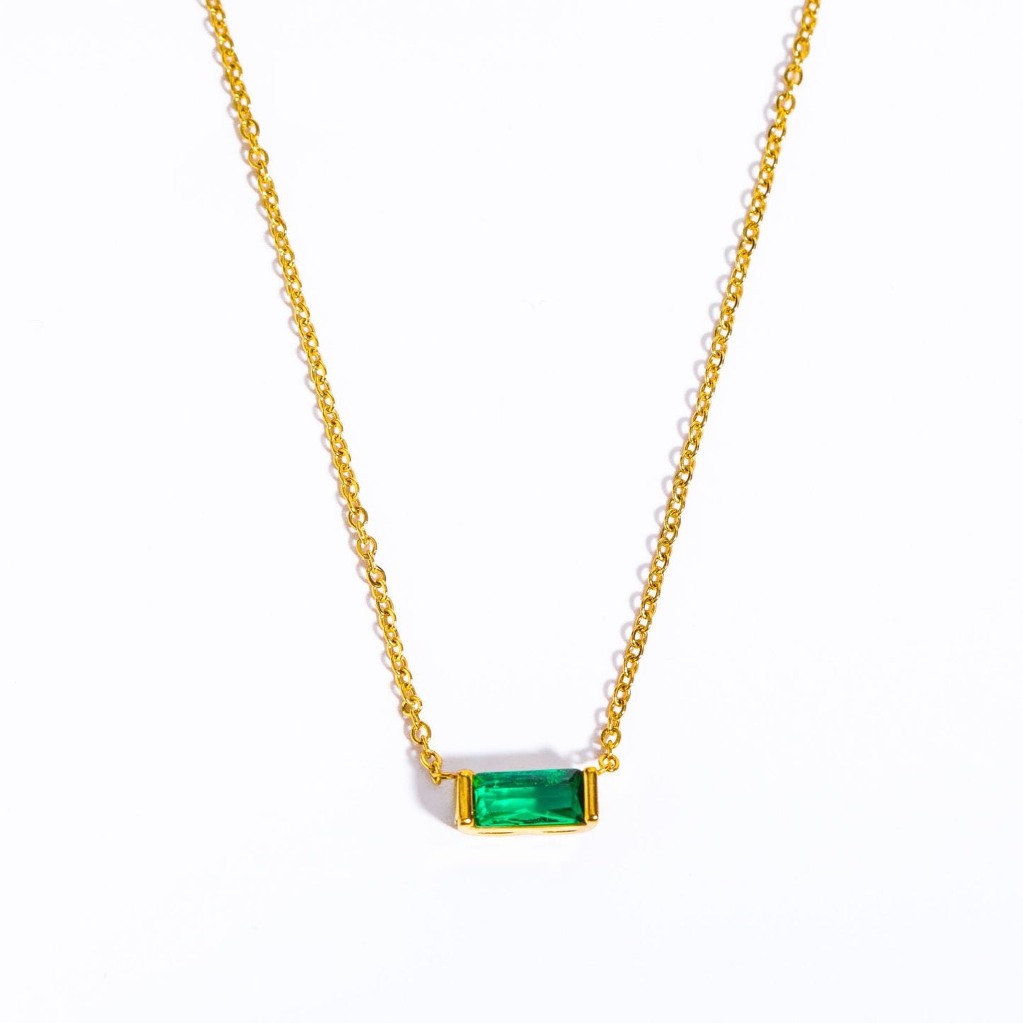 Bree Dainty Birthstone Necklace