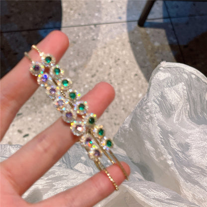Cady Sparkle Heart Bracelet