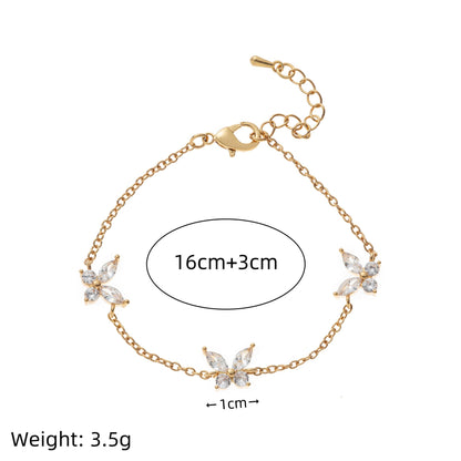 Angelique Dainty Butterfly Zircon Jewelry