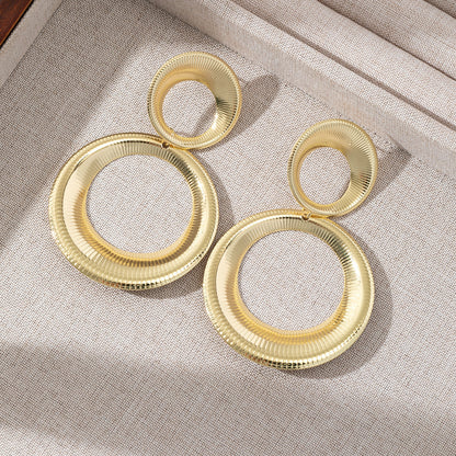 Alayah Sculptural Hoop Earrings