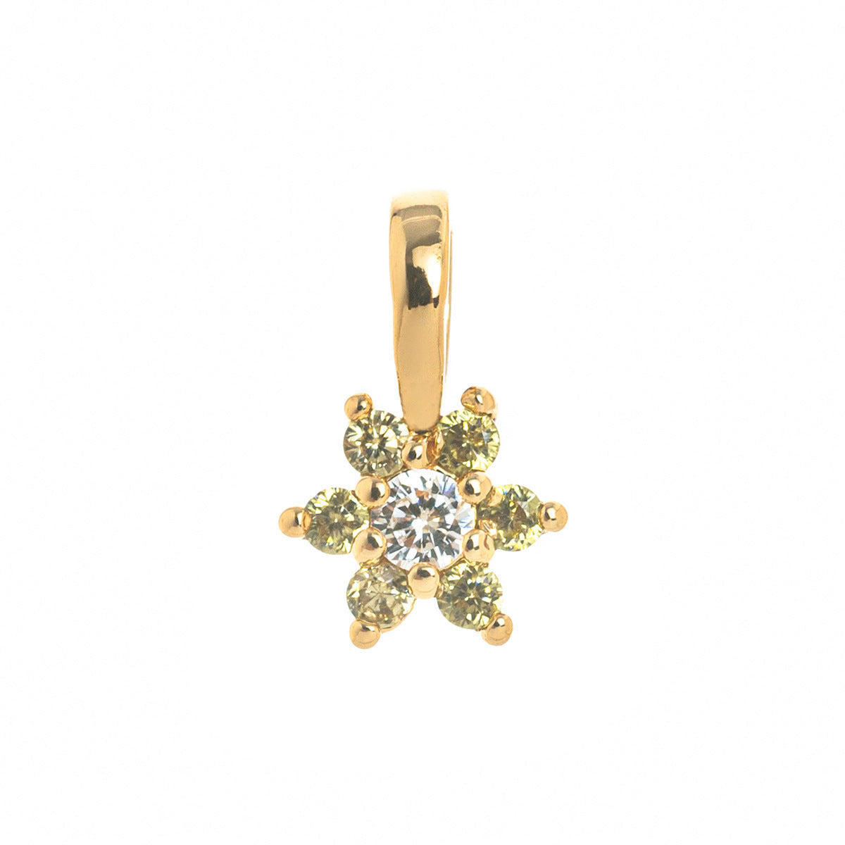 Gisselle Dainty Birthstone Pendant