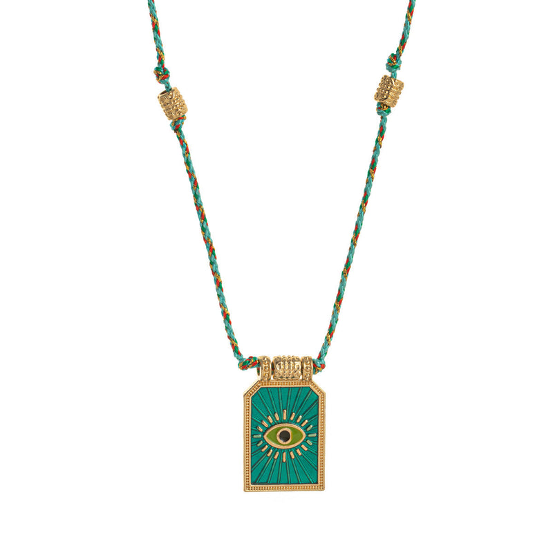 Siyona Cord Charm Necklace