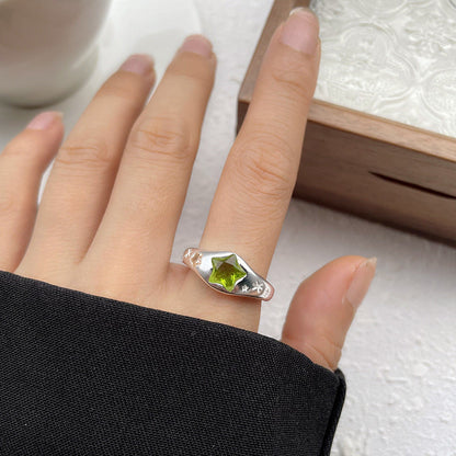 Sela Multi-gem Adjustable Ring