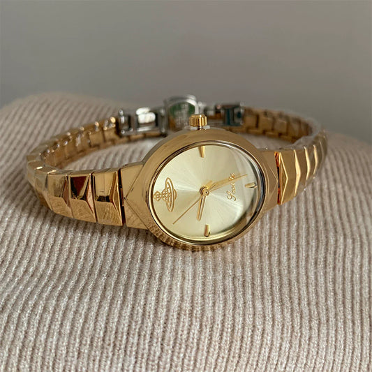 Minimalist Snake Chain Bracelet Watch