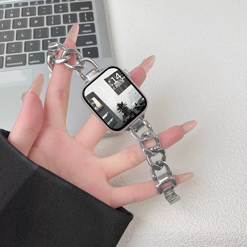 Metal Chain Watch Strap
