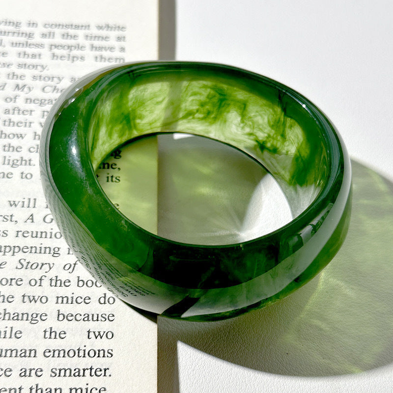 Yolanda Geometric Resin Bracelet