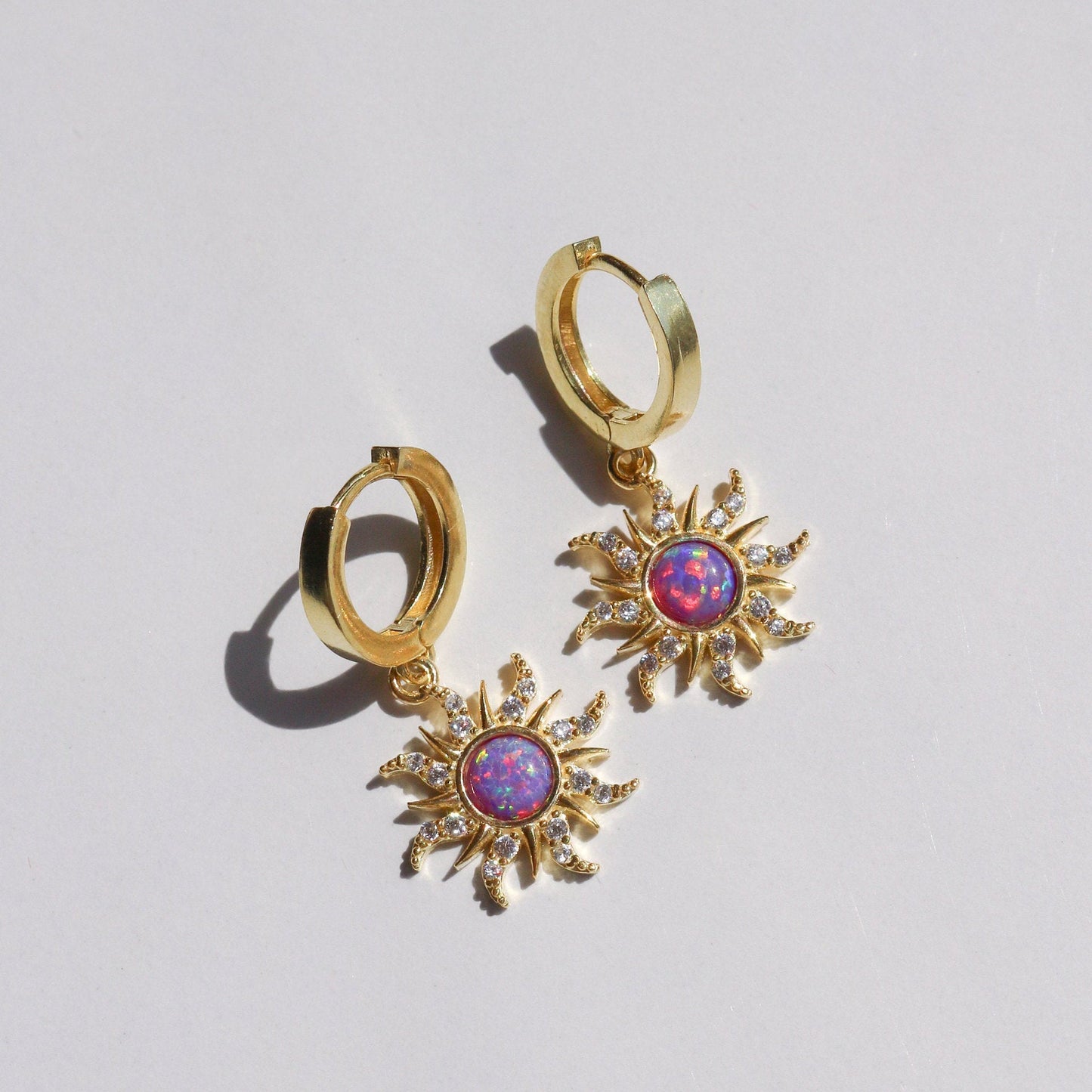 Aariyah Opal Zirconia Pendant Necklace