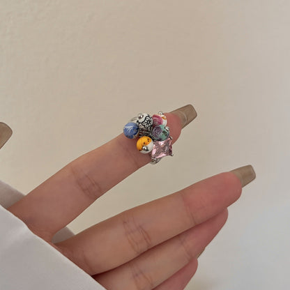 Milo Pearl Open Ring