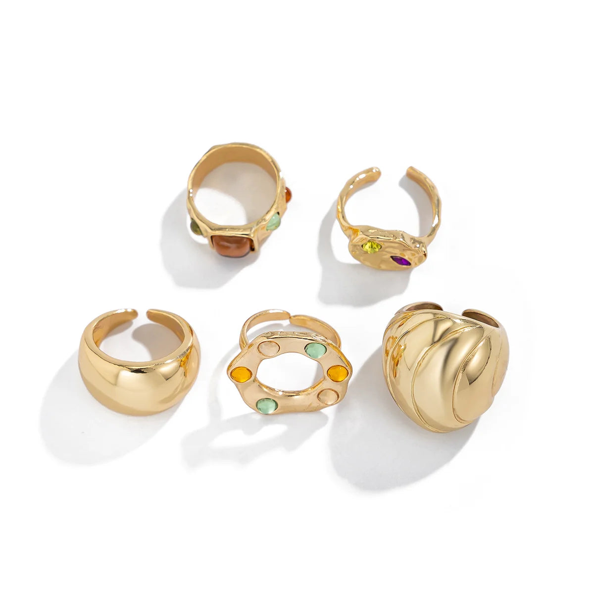 Shraddha Dainty Diamond Ring Set