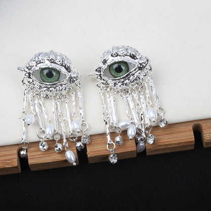 Laura Eye Drop Earrings & Ring Set