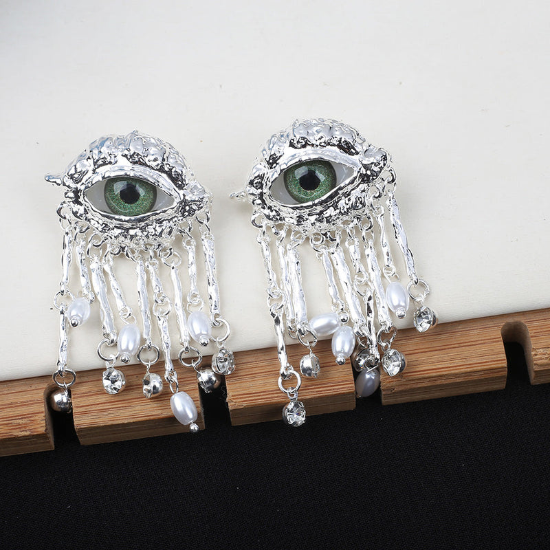 Laura Eye Drop Earrings & Ring Set