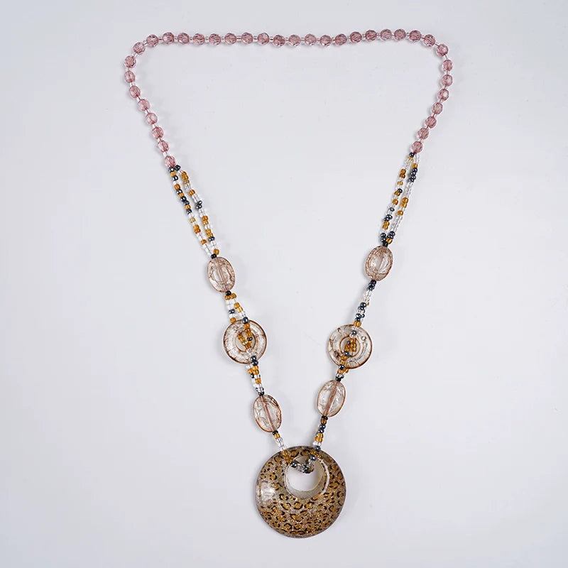 Aleeyah Leopard Print Necklace