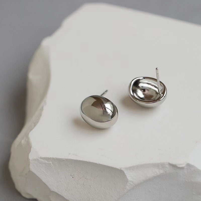 Kensington Domed Oval Earrings