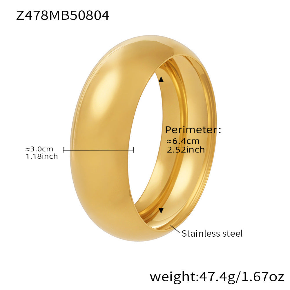 Cecile Polished Cuff Bracelet