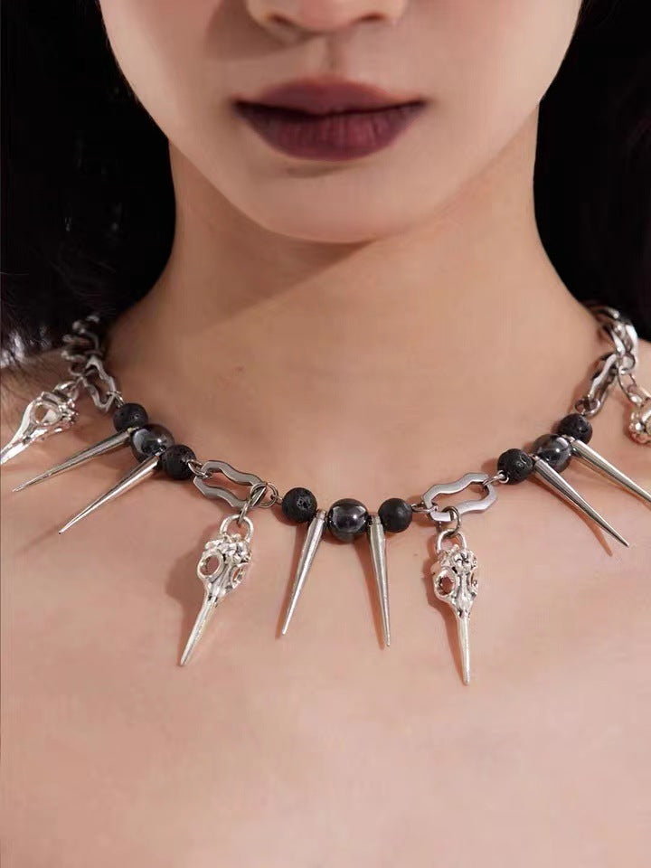 Ins Gothic Punk Dark Cool Street Necklace