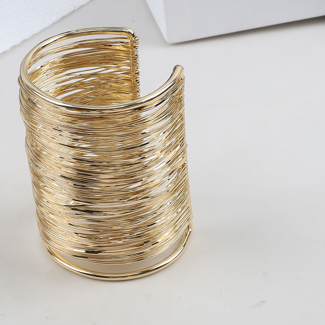 Gia Wide Cuff Bracelet