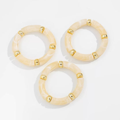 Curved Tube Bracelet Set